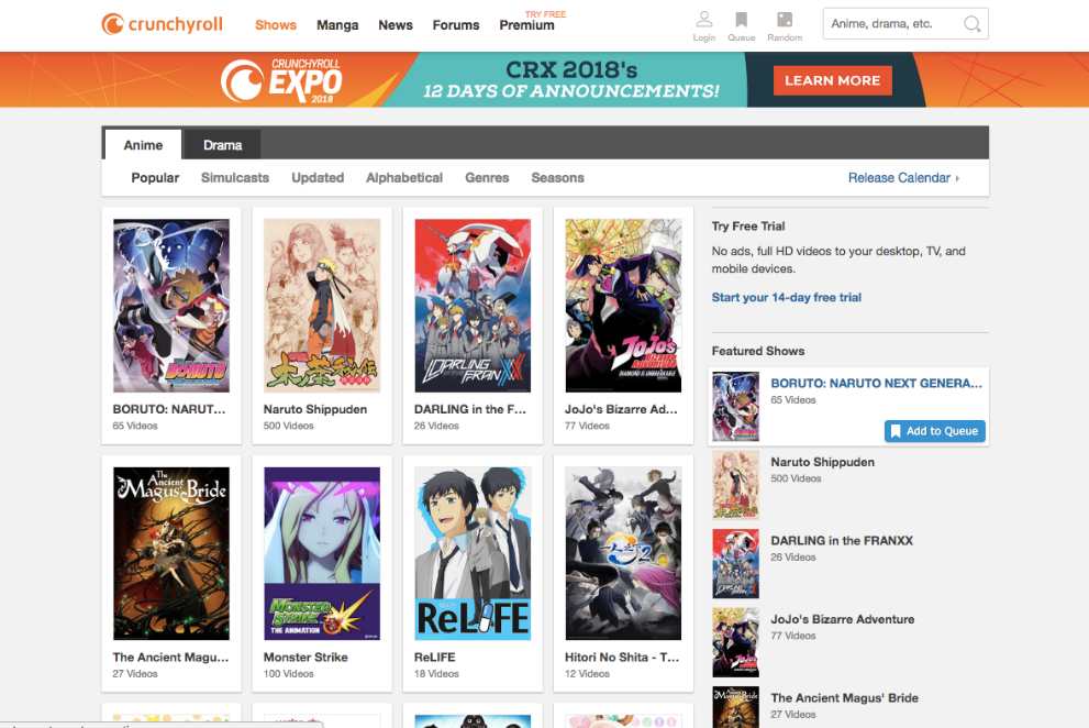 Watch Your Favourite Anime Shows On 4anime For Free